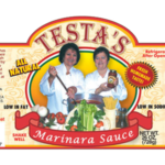Testa's Marinara Sauce label